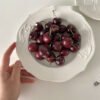 Plato con diseño campanilla