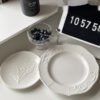 Plato con diseño campanilla