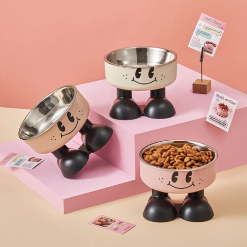 Tazón para Mascotas con Diseño Divertido