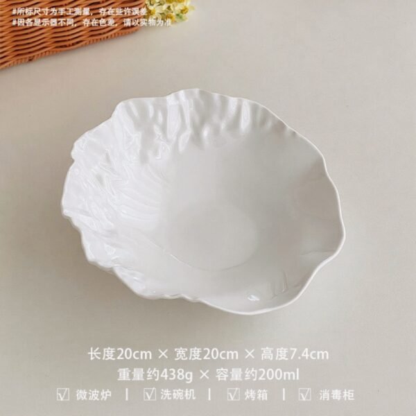 Plato Estilo Italiano Minimalista