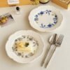 Plato “Florales Franceses” – Elegancia Romántica de Estilo Europeo
