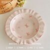 cff3d85a151e25ef6e236e44ed4b22fc Plato Hondo de Cerámica con Lazos Rosados – Encanto Dulce y Femenino